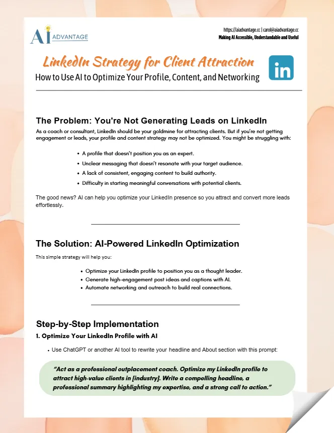 AI LinkedIn Strategy