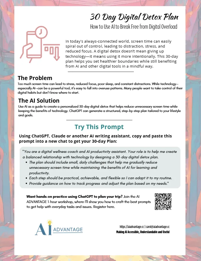 30-Day Digital Detox