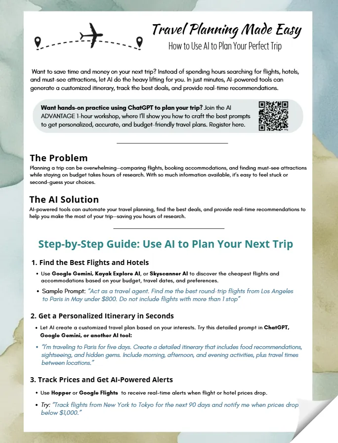 Travel Planning Made Easy